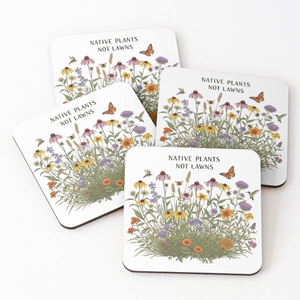Item preview, Vintage Wildflower Pollinator Garden Native Plants designed and sold by SholoStudio.