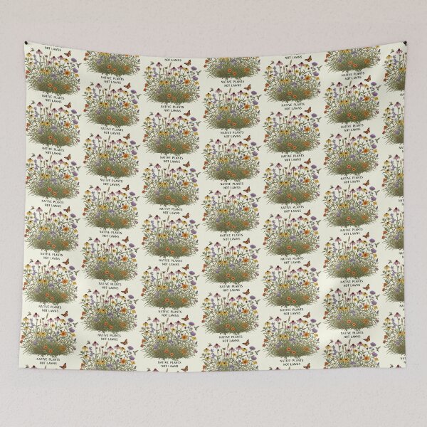 Item preview, Vintage Wildflower Pollinator Garden Native Plants designed and sold by SholoStudio.