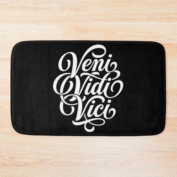 Item preview, Veni Vidi Vici Latin Phrase Ancient Rome Quote designed and sold by AntiqueImages.