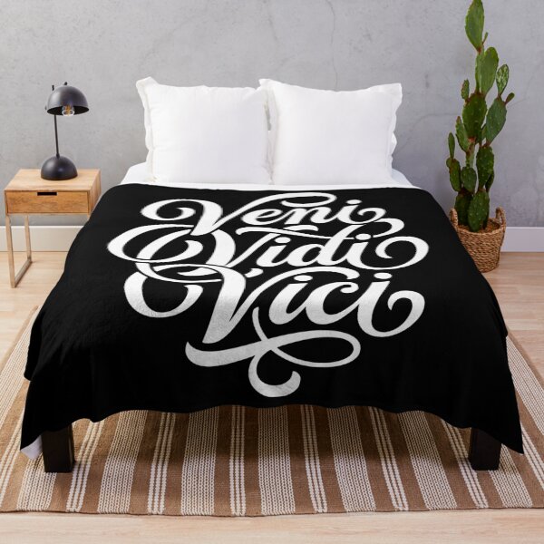 Item preview, Veni Vidi Vici Latin Phrase Ancient Rome Quote designed and sold by AntiqueImages.