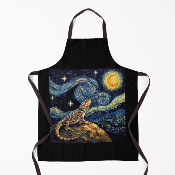 Item preview, Bearded Dragon Starry Night Van Gogh Art Lover designed and sold by TerryConnells.