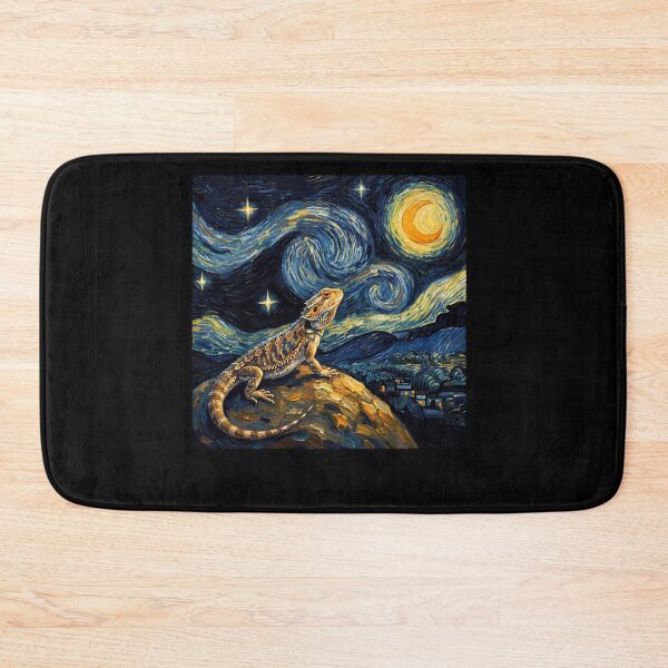Item preview, Bearded Dragon Starry Night Van Gogh Art Lover designed and sold by TerryConnells.