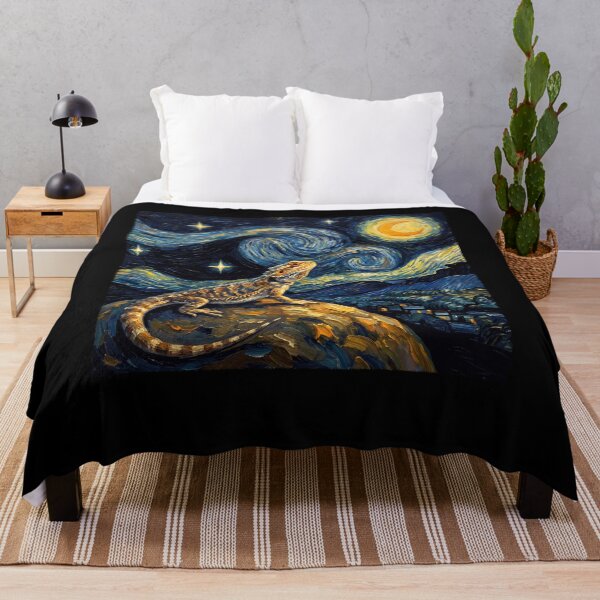 Item preview, Bearded Dragon Starry Night Van Gogh Art Lover designed and sold by TerryConnells.