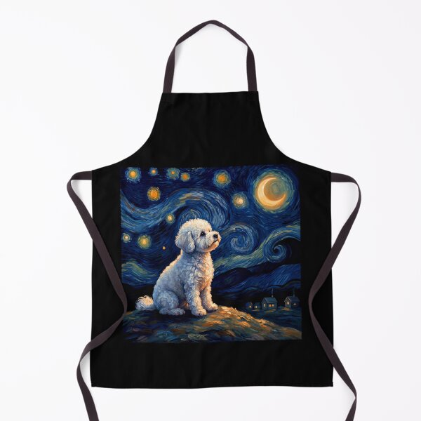 Item preview, Bichon Frise Starry Night Van Gogh Art Dog Lover designed and sold by TerryConnells.
