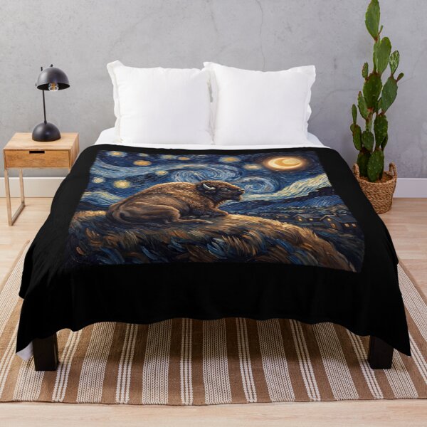 Item preview, Buffalo Starry Night Van Gogh Art Lover designed and sold by TerryConnells.