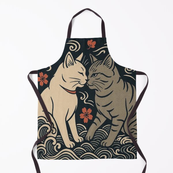 Item preview, Ukiyo-e Cats Harmony Japanese Art designed and sold by TajSprinklz.