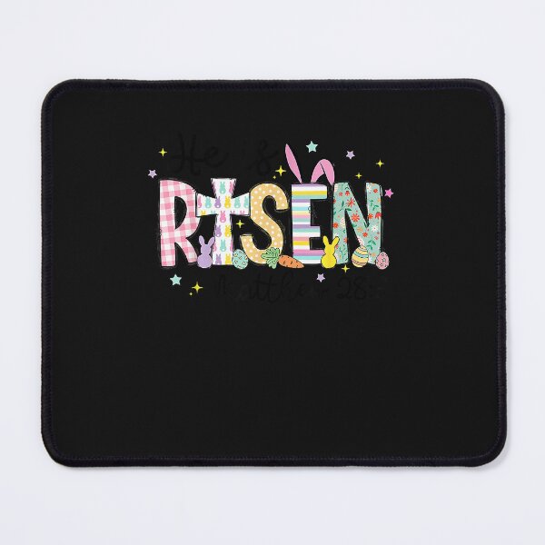 Item preview, Colorful Risen Easter Celebration with Bunny and Eggs designed and sold by diepvien84usa.