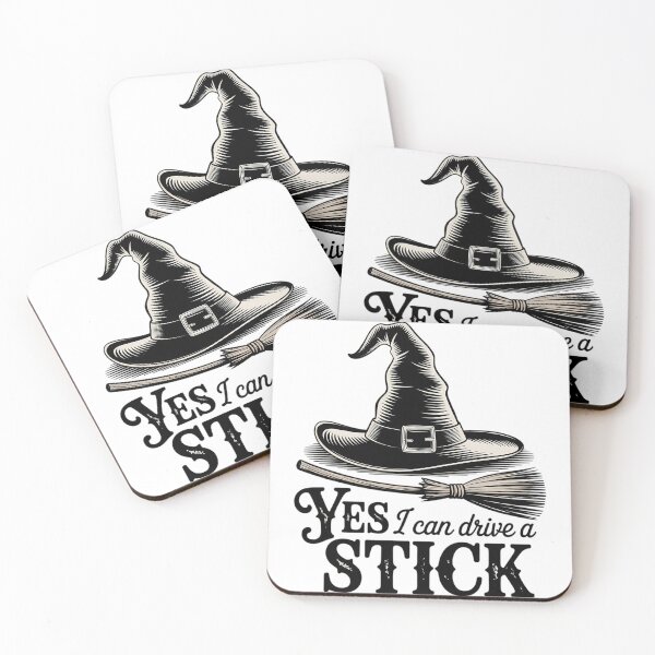 Item preview, Yes I Drive A Stick Halloween Witch Spooky Party Cute Halloween designed and sold by TyraYoung.