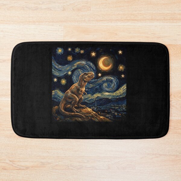 Item preview, Dinosaur Starry Night Van Gogh Art Lover designed and sold by TerryConnells.