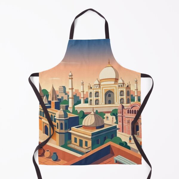 Item preview, Vibrant India: Panoramic Landmark Fusion designed and sold by HendAhabib.
