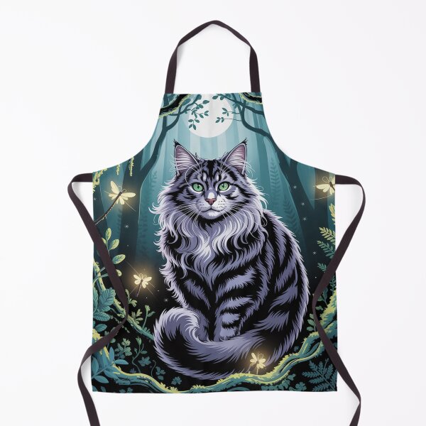 Item preview, А majestic long-haired Maine Coon cat. designed and sold by Lilashakti ⭐️ ⭐️ ⭐️ ⭐️ ⭐️.
