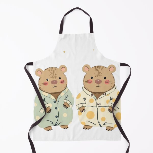 Aperçu de l'œuvre Adorables wombats en pyjama étoilé créée et vendue par pUNKnown.