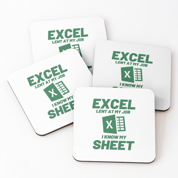 Item preview, Excel-lent at My Job Funny Accountant Data Analyst designed and sold by dal-koz-ar.