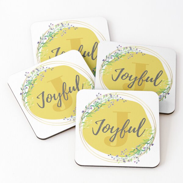 Item preview, Letter J Joyful Minimalist Botanical Alphabet Modern Sanctuary designed and sold by lifeblessbeyond.