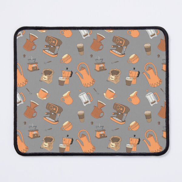 Item preview, Let’s make coffee with grey background  designed and sold by SMartin.