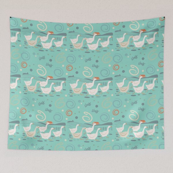 Item preview, Farm Geese On The Run designed and sold by IvysCreativityHouse.