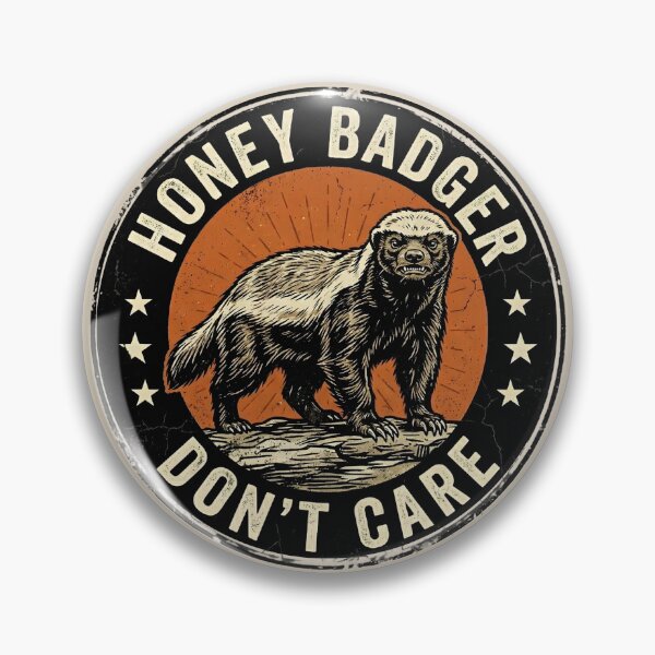 Item preview, Honey Badger Don't Care designed and sold by dudelinart.