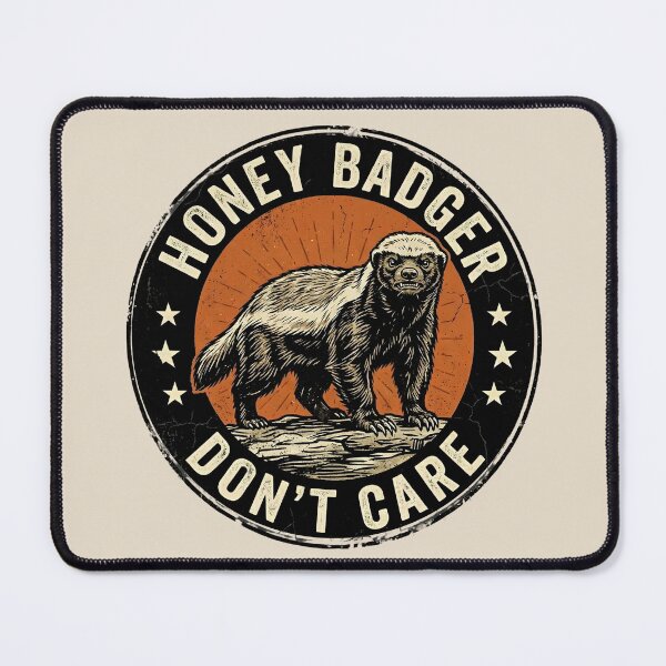 Item preview, Honey Badger Don't Care designed and sold by dudelinart.