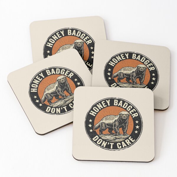 Item preview, Honey Badger Don't Care designed and sold by dudelinart.
