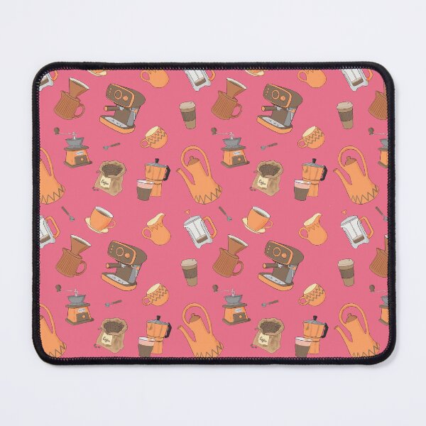 Item preview, Let’s make coffee with pink background designed and sold by SMartin.