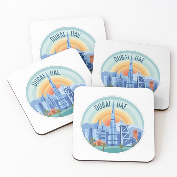 Item preview, Travel Magnets and Sticker of DUBAI - UAE designed and sold by Globe Glee Designs.