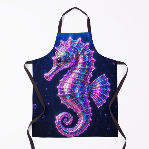 Item preview, Aesthetic neon disco seahorse  designed and sold by Heaven1111.