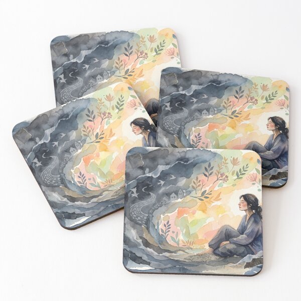 Artikelvorschau, Heilungsprozess – Psychische Gesundheit – Aquarellkunsttherapie entworfen und verkauft von LoliDesignShop.