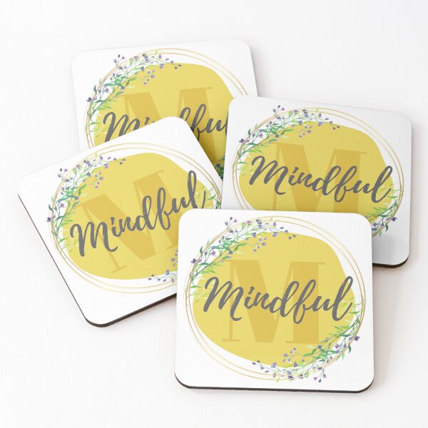 Item preview, Letter M Mindful Minimalist Botanical Alphabet Modern Sanctuary designed and sold by lifeblessbeyond.