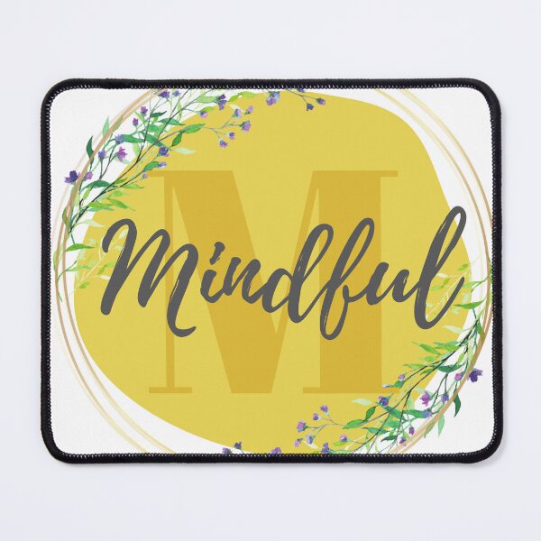 Item preview, Letter M Mindful Minimalist Botanical Alphabet Modern Sanctuary designed and sold by lifeblessbeyond.