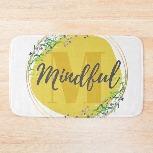 Item preview, Letter M Mindful Minimalist Botanical Alphabet Modern Sanctuary designed and sold by lifeblessbeyond.
