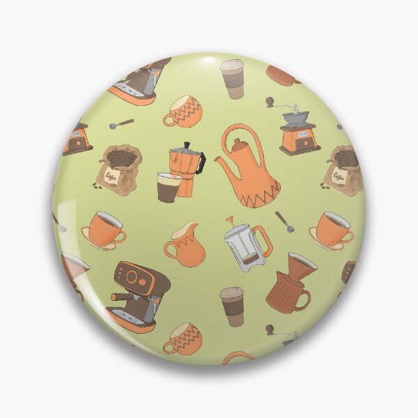 Item preview, Let’s make coffee with green background  designed and sold by SMartin.