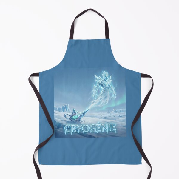 Item preview, Cryo Genie – Mystical Ice Genie in an Arctic Landscape 3 designed and sold by WordPlayStudio.