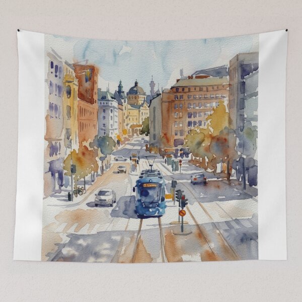 Item preview, Stockholm Summer Tram designed and sold by caracatita75.