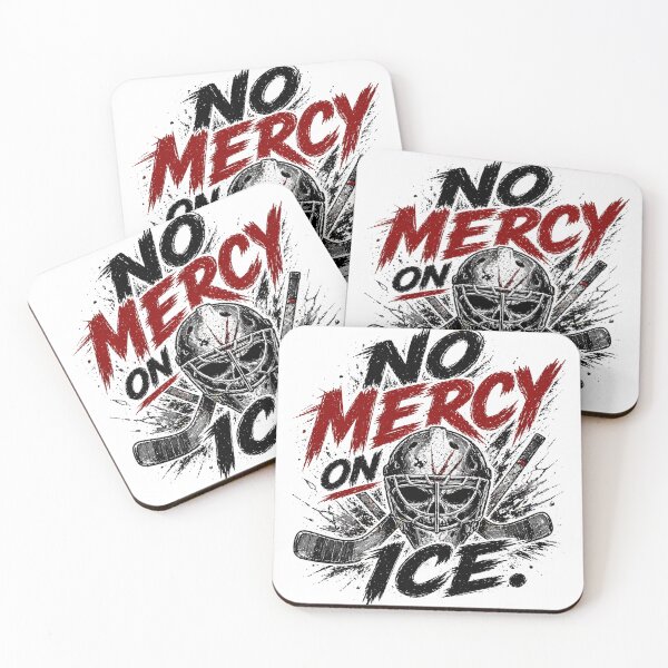 Item preview, No Mercy On Ice – Aggressive Hockey Player designed and sold by the-dovlat.