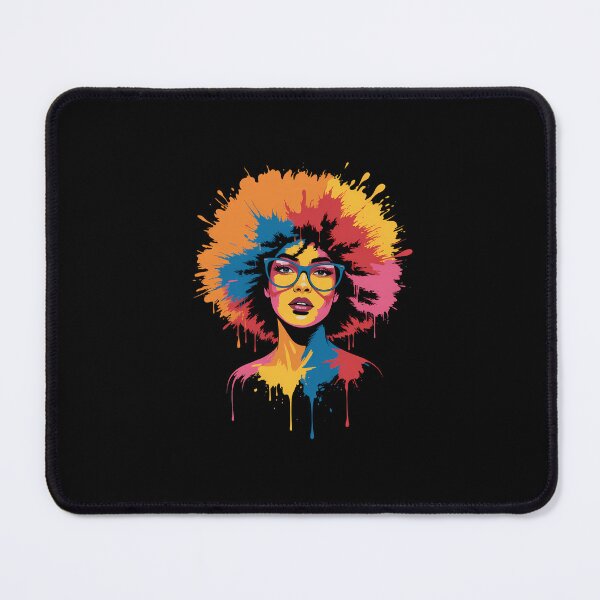 Item preview, Black Queen Dripping Afro Melanin Juneteenth designed and sold by papertaless.
