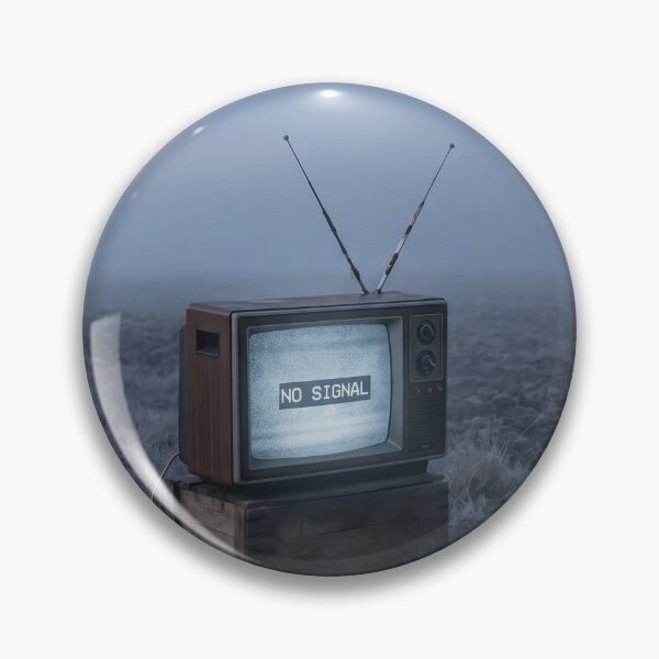 Item preview, Retro TV in a Foggy Field designed and sold by AnnArtshock.