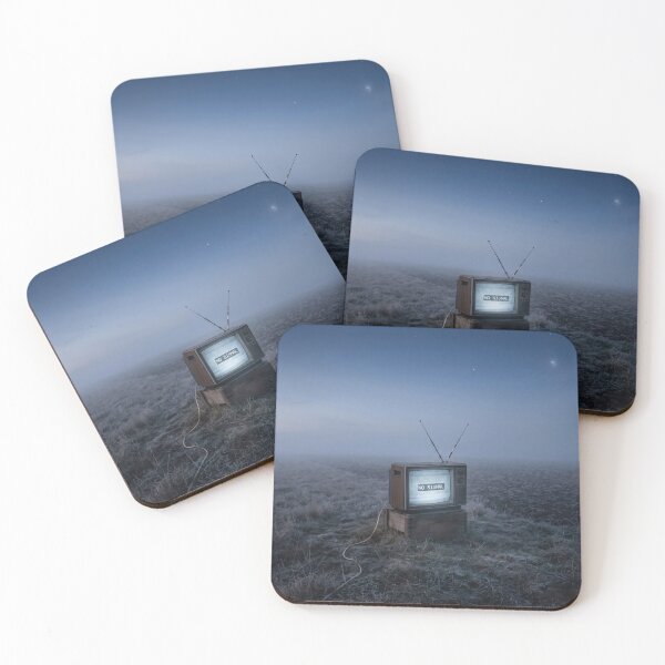 Item preview, Retro TV in a Foggy Field designed and sold by AnnArtshock.