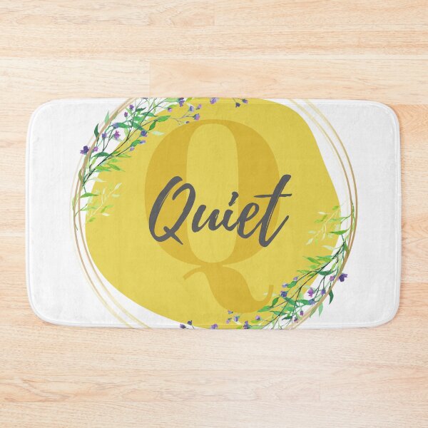 Item preview, Letter Q Quiet Minimalist Botanical Alphabet Modern Sanctuary designed and sold by lifeblessbeyond.