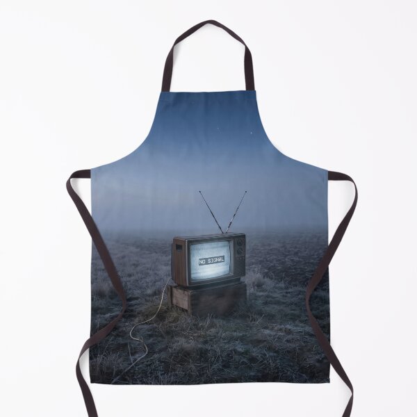 Item preview, Retro TV in a Foggy Field designed and sold by AnnArtshock.