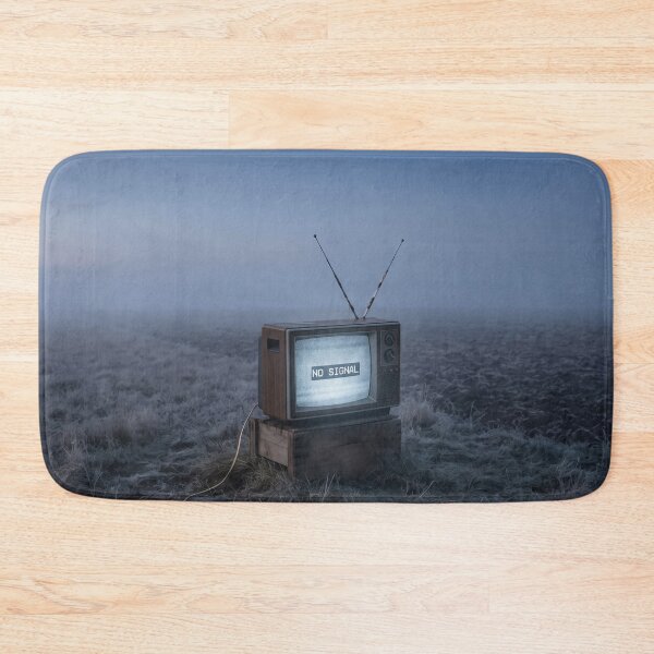 Item preview, Retro TV in a Foggy Field designed and sold by AnnArtshock.