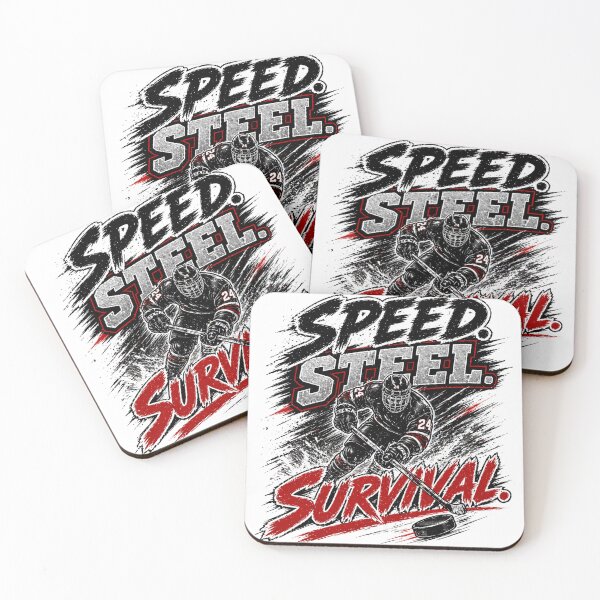 Item preview, Speed Steel Survival – Ice Hockey Action Design designed and sold by the-dovlat.