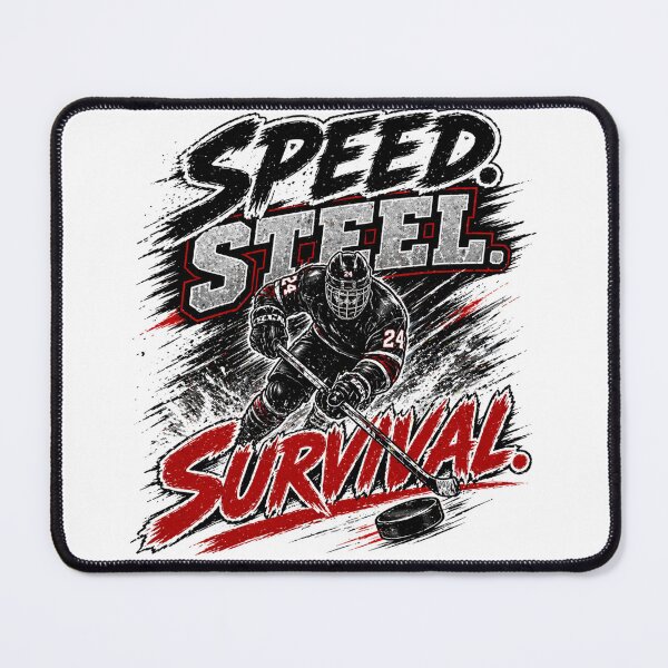 Item preview, Speed Steel Survival – Ice Hockey Action Design designed and sold by the-dovlat.