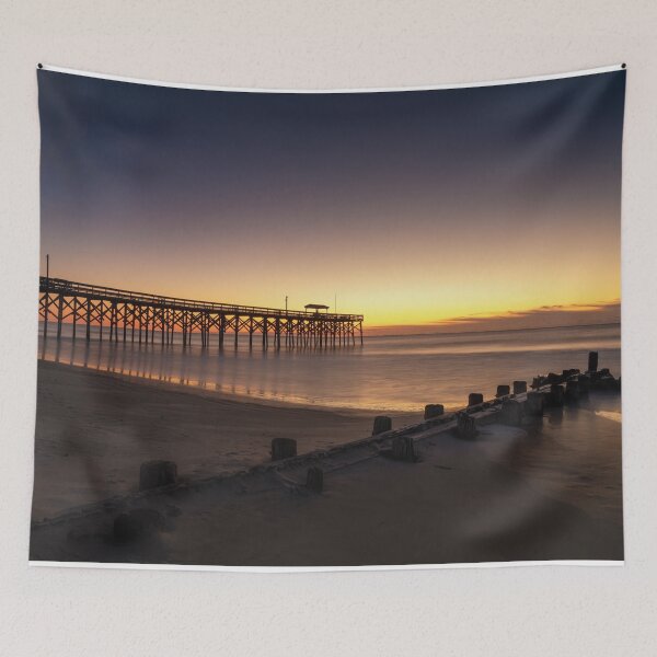 Item preview, Pawleys Pier Sunrise II designed and sold by DiFigianoPhoto.