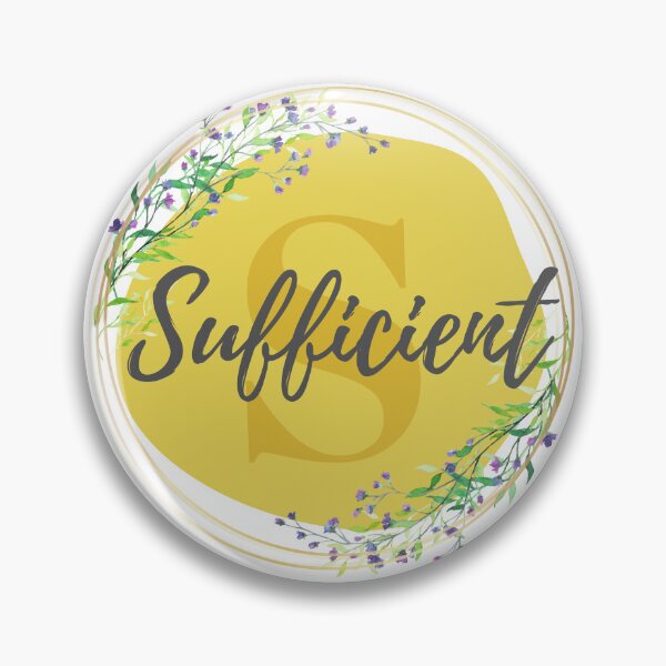 Item preview, Letter S Sufficient Minimalist Botanical Alphabet Modern Sanctuary designed and sold by lifeblessbeyond.