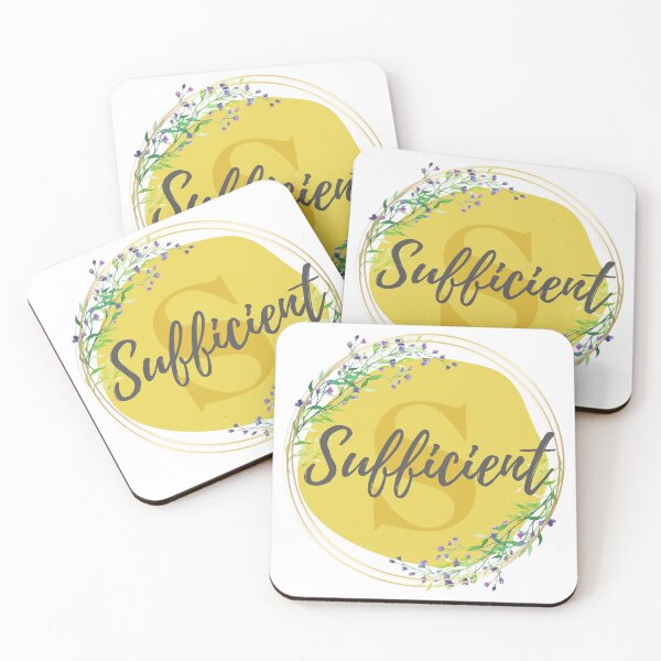 Item preview, Letter S Sufficient Minimalist Botanical Alphabet Modern Sanctuary designed and sold by lifeblessbeyond.