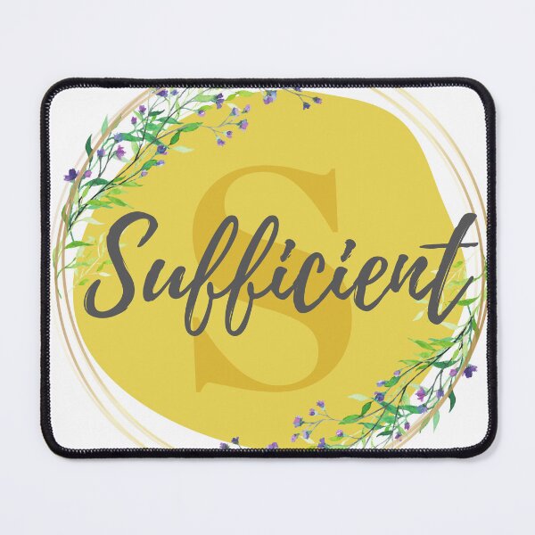 Item preview, Letter S Sufficient Minimalist Botanical Alphabet Modern Sanctuary designed and sold by lifeblessbeyond.