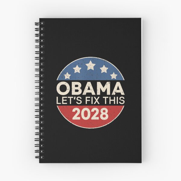 Item preview, Obama 2028 3rd Term Let's Fix This Retro Button Obama designed and sold by dal-koz-ar.