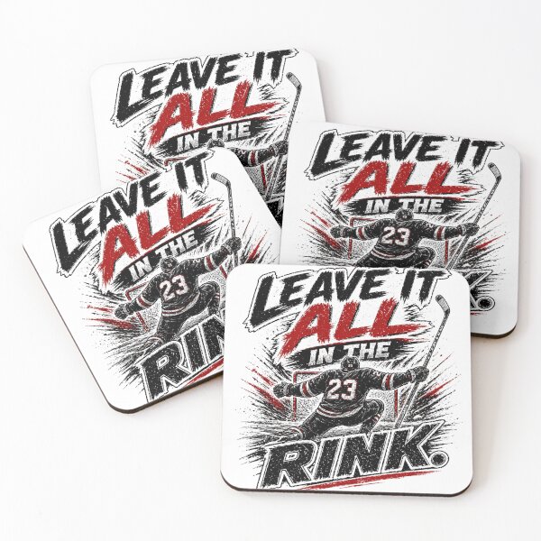 Item preview, Leave It All In The Rink – Hockey Motivation Design designed and sold by the-dovlat.