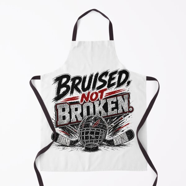 Item preview, Bruised Not Broken – Tough Player Ice Hockey designed and sold by the-dovlat.