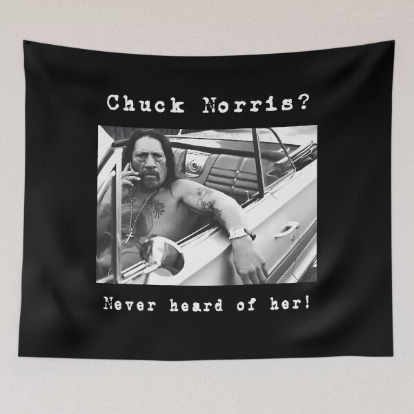 Item preview,  Machete Chuck Norris Never Heard About Him designed and sold by Tihal.